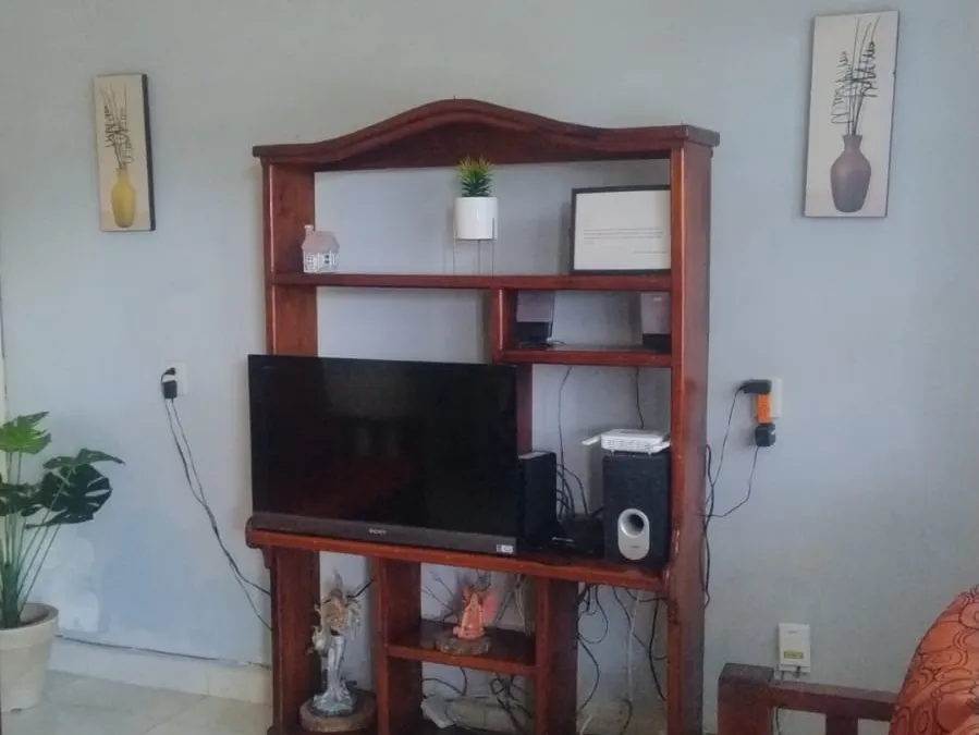 Sala de uno de los departamentos Raysemar en Tecolutla