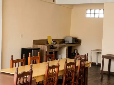 Área de cocina y comedor de Casa Xanath